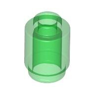 LEGO Trans-Green Brick, Round 1 x 1 3062 - 3006848