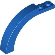 LEGO Blue Arch 1 x 6 x 3 1/3 Curved Top 6060 - 4587205