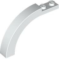 LEGO White Arch 1 x 6 x 3 1/3 Curved Top 6060 - 6077803