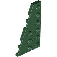 LEGO Dark Green Wedge, Plate 6 x 3 Left 54384 - 6003988
