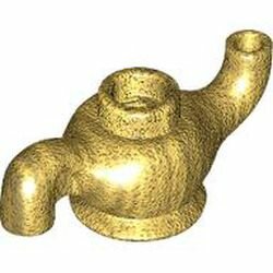 LEGO Pearl Gold Minifigure, Utensil Genie Lamp / Teapot 98383 - 4653358