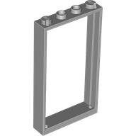 LEGO Light Bluish Gray Door, Frame 1 x 4 x 6 with 2 Holes on Top and Bottom 60596 - 6064030