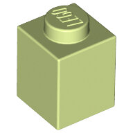 LEGO Yellowish Green Brick 1 x 1 3005 - 6172766