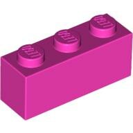 LEGO Dark Pink Brick 1 x 3 3622 - 4618655