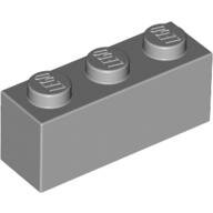 LEGO Light Bluish Gray Brick 1 x 3 3622 - 4211428