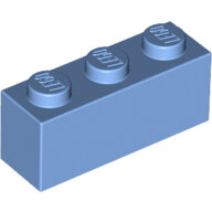 LEGO Medium Blue Brick 1 x 3 3622 - 6000881