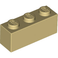 LEGO Tan Brick 1 x 3 3622 - 4162465