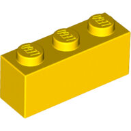 LEGO Yellow Brick 1 x 3 3622 - 362224