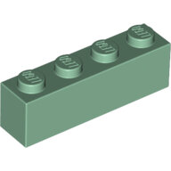 LEGO Sand Green Brick 1 x 4 3010 - 4521947