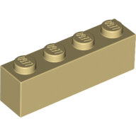 LEGO Tan Brick 1 x 4 3010 - 4113916