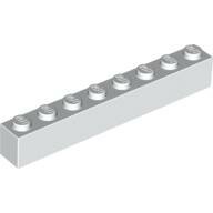 LEGO White Brick 1 x 8 3008 - 300801