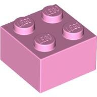 LEGO Bright Pink Brick 2 x 2 3003 - 4550359