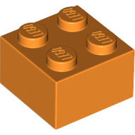 LEGO Orange Brick 2 x 2 3003 - 4153825
