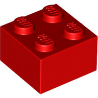 LEGO Red Brick 2 x 2 3003 - 300321