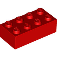 LEGO Red Brick 2 x 4 3001 - 300121