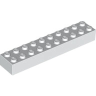 LEGO White Brick 2 x 10 3006 - 4617855