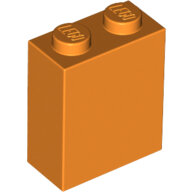 LEGO Orange Brick 1 x 2 x 2 with Inside Stud Holder 3245c - 6078590