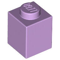 LEGO Lavender Brick 1 x 1 3005 - 6097053