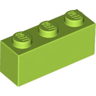 LEGO Lime Brick 1 x 3 3622 - 4166093