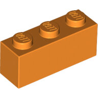 LEGO Orange Brick 1 x 3 3622 - 4118787