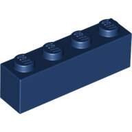 LEGO Dark Blue Brick 1 x 4 3010 - 4264569