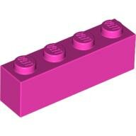 LEGO Dark Pink Brick 1 x 4 3010 - 4621542