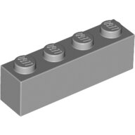 LEGO Light Bluish Gray Brick 1 x 4 3010 - 4211394