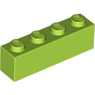 LEGO Lime Brick 1 x 4 3010 - 4234716