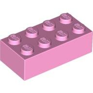 LEGO Bright Pink Brick 2 x 4 3001 - 4227659