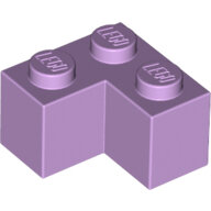 LEGO Lavender Brick 2 x 2 Corner 2357 - 6097870