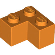 LEGO Orange Brick 2 x 2 Corner 2357 - 6212079