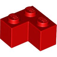 LEGO Red Brick 2 x 2 Corner 2357 - 235721