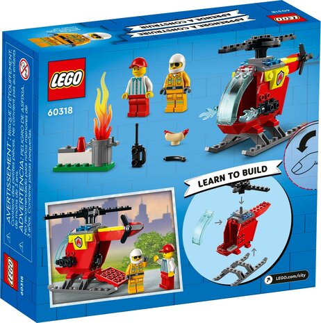 LEGO City Brandweerhelikopter - 60318