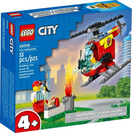 LEGO City Brandweerhelikopter - 60318