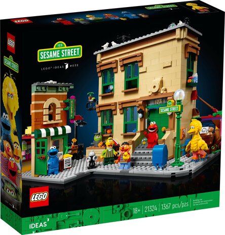 LEGO Huren Ideas 123 Sesame Street - 21324