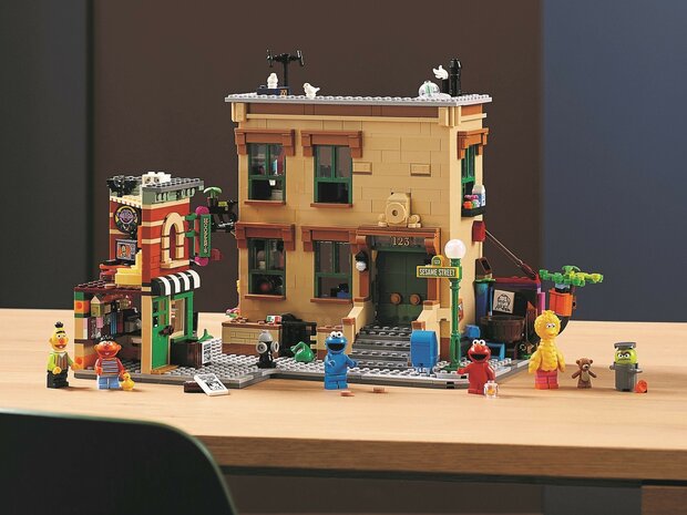 LEGO Huren Ideas 123 Sesame Street - 21324