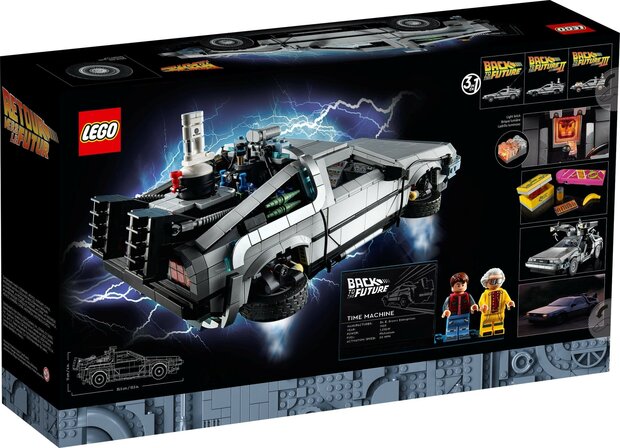 LEGO Huren ICONS Back to the Future tijdmachine - 10300