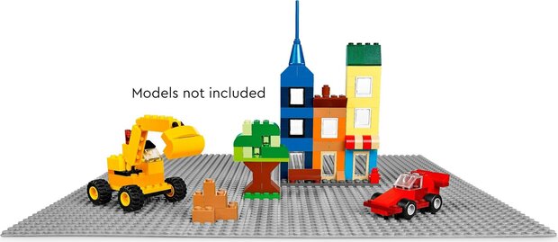 LEGO Huren Classic Grijze bouwplaat - 11024