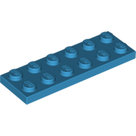 LEGO-Dark-Azure-Plate-2-x-6-3795-4640891