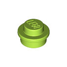LEGO-Lime-Plate-Round-1-x-1-Straight-Side-4073-4183133