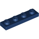 LEGO-Dark-Blue-Plate-1-x-4-3710-4502089