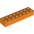 LEGO-Orange-Brick-2-x-8-3007-4118826