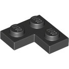 LEGO-Black-Plate-2-x-2-Corner-2420-242026