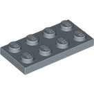 LEGO-Sand-Blue-Plate-2-x-4-3020-6052827