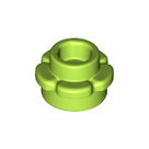 LEGO-Lime-Plate-Round-1-x-1-with-Flower-Edge-(5-Petals)-24866-6209692