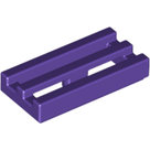 LEGO-Dark-Purple-Tile-Modified-1-x-2-Grille-with-Bottom-Groove-Lip-2412b-4655690