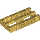 LEGO-Pearl-Gold-Tile-Modified-1-x-2-Grille-with-Bottom-Groove-Lip-2412b-4490599