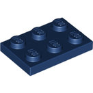LEGO-Dark-Blue-Plate-2-x-3-3021-4530028
