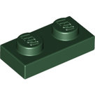 LEGO-Dark-Green-Plate-1-x-2-3023-6013102