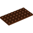 LEGO-Reddish-Brown-Plate-4-x-8-3035-4211207